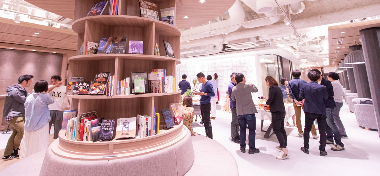 共有ラウンジ 大切なゲストもゆったりと寛げる空間